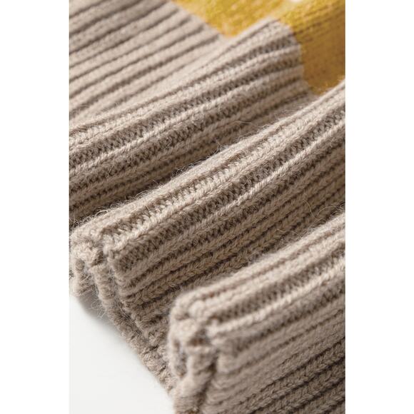 Multicolour Stripe Drop Shoulder Crew Neck Sweater - Size US 16-18 - Picture 9 of 10